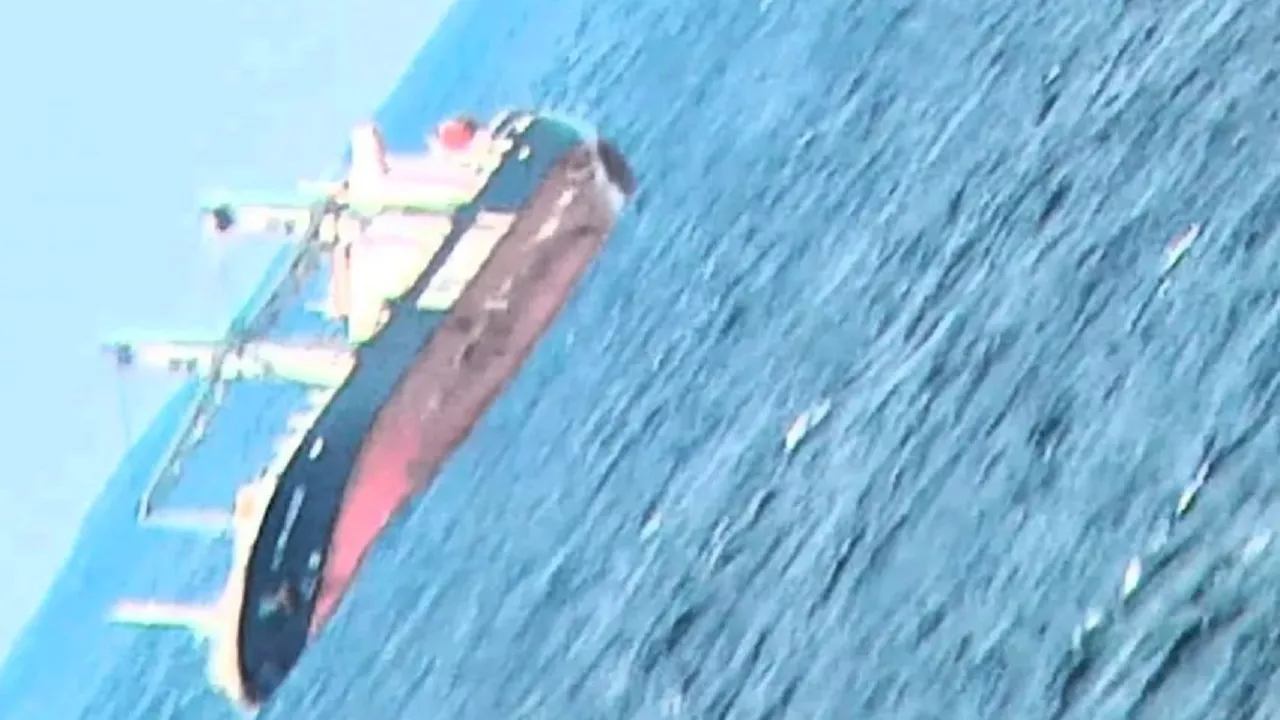 Filipino ship crew members on life raft rescued off WC coast