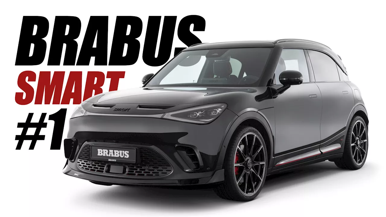 Brabus Spices Up Smart #1 With New Bodykit And Wheels