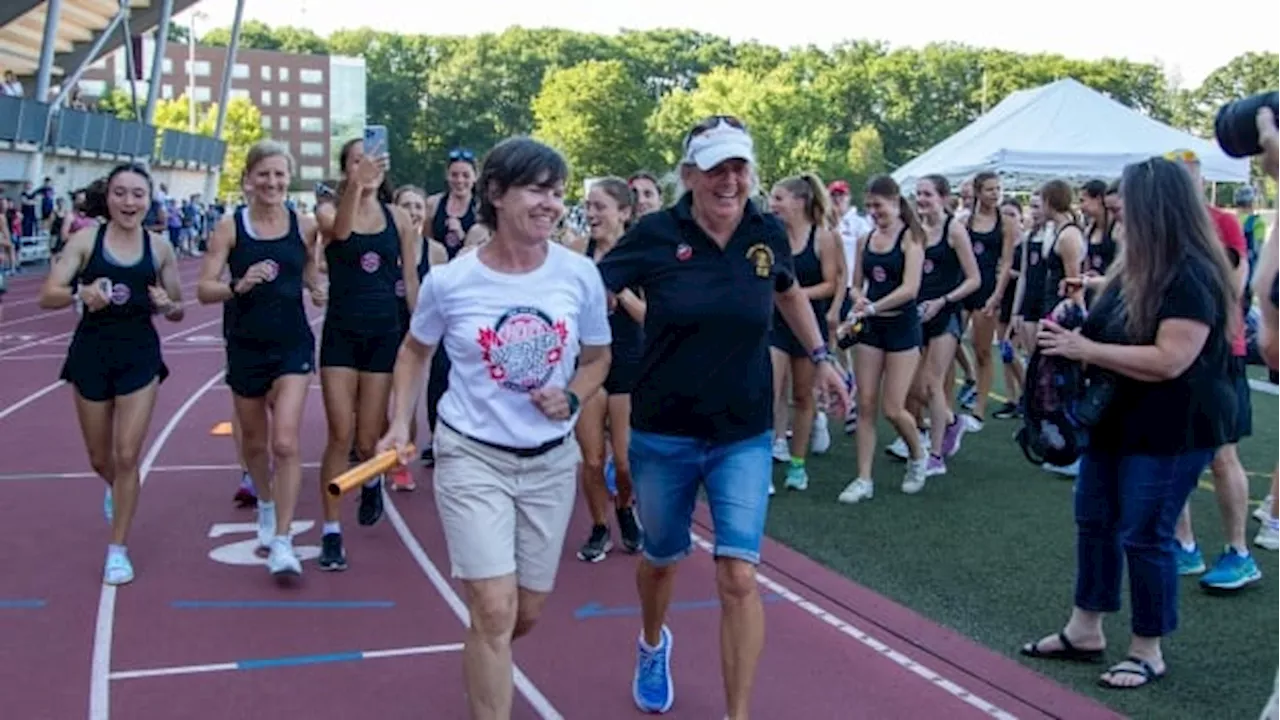 100 women race in Hamilton to win back a world record for 1-mile relay