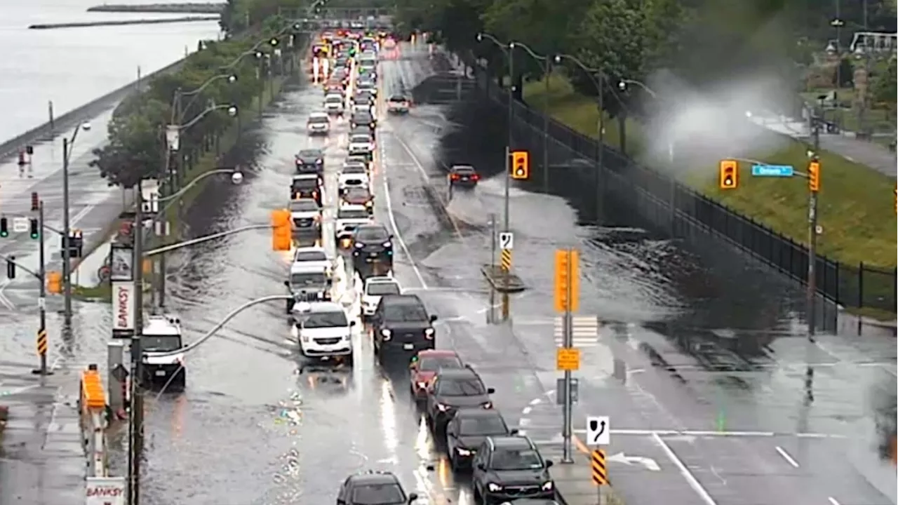 Downpours could last until Thursday as Hurricane Beryl's remnants hit Ontario