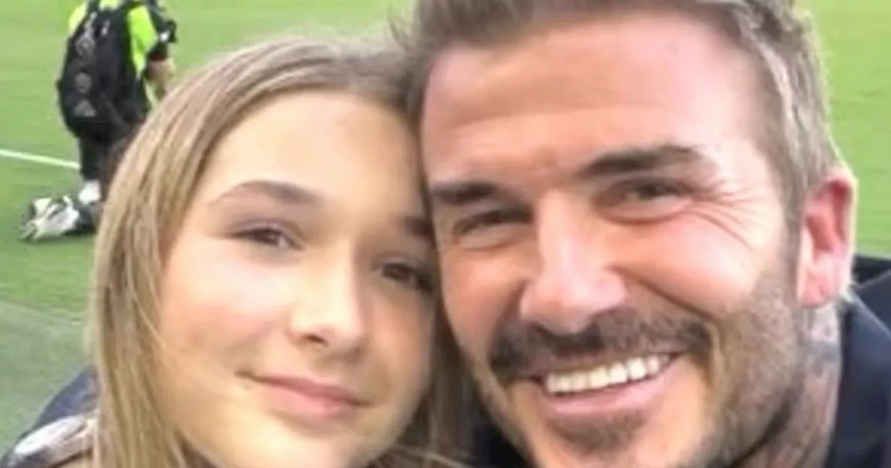 David and Victoria Beckham gush over daughter Harper as she enters teenage years