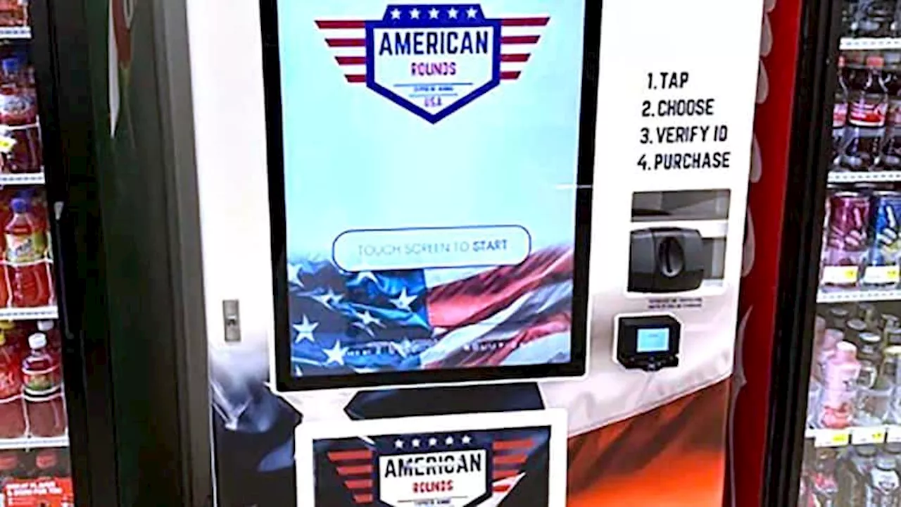 Ammunition vending machines launched by Dallas-area company