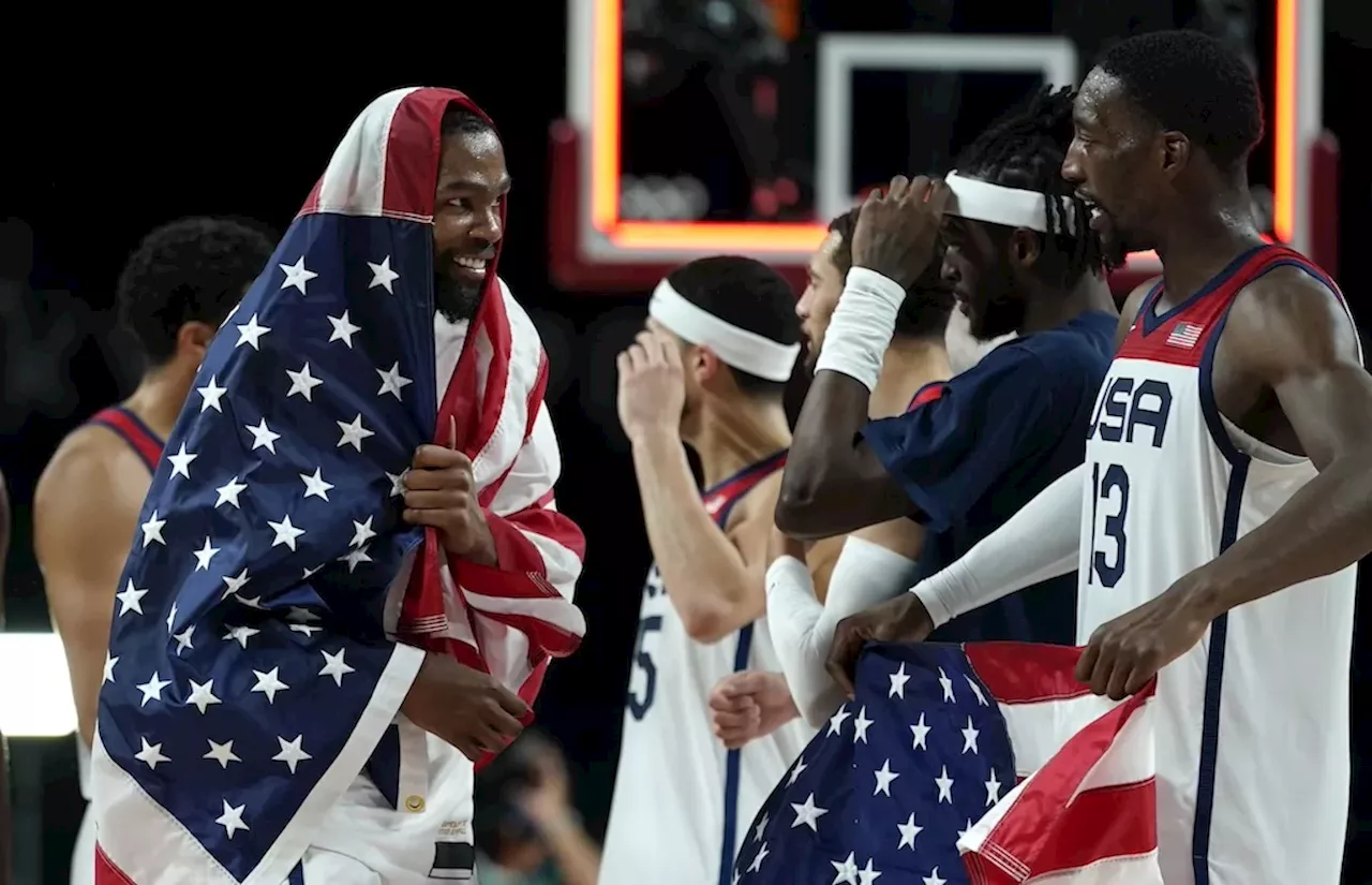 Harris pays visit to Team USA basketball practice: ‘Bring back the gold’