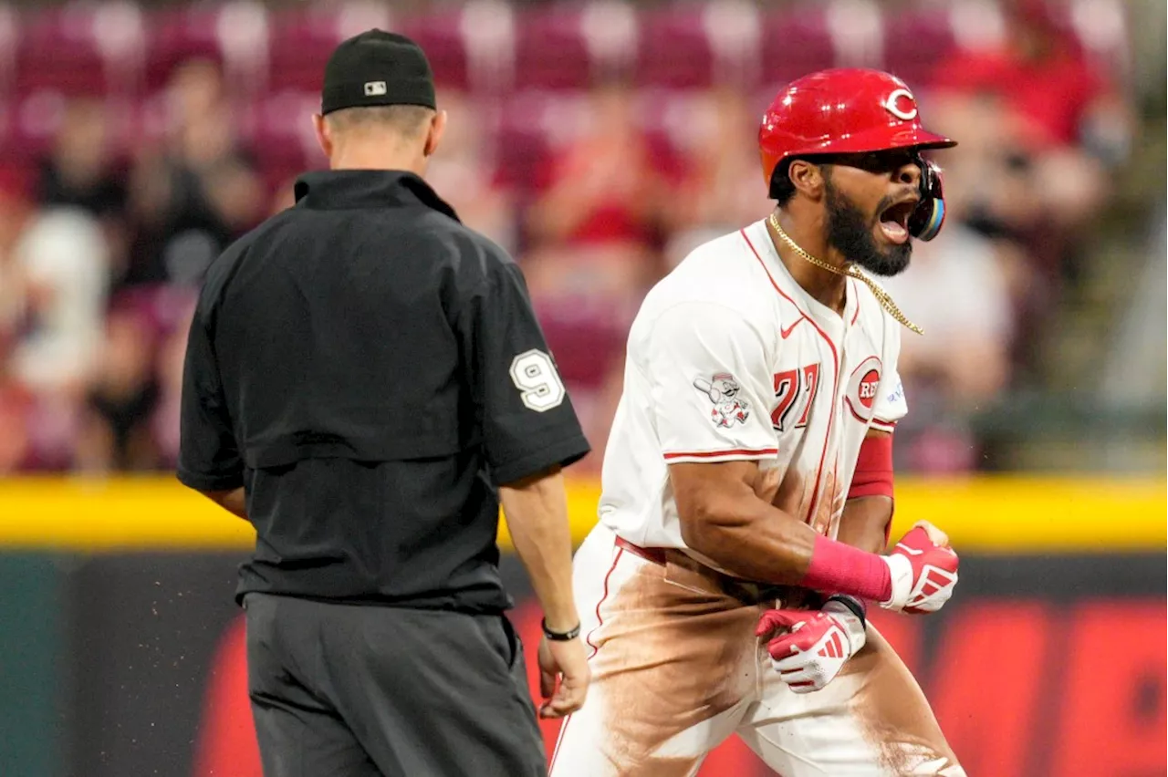 Cal Quantrill hammered in 12-6 defeat in Cincinnati as Reds rookie Rece Hinds continues historically hot start