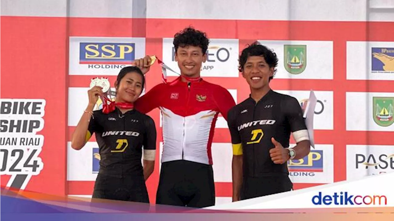 Tim United Bike Kencana Gemilang di Kejurnas Balap Sepeda 2024