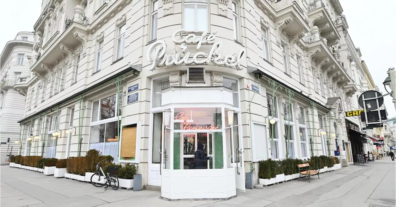 Café Prückel in Wien schließt vorübergehend wegen Renovierung