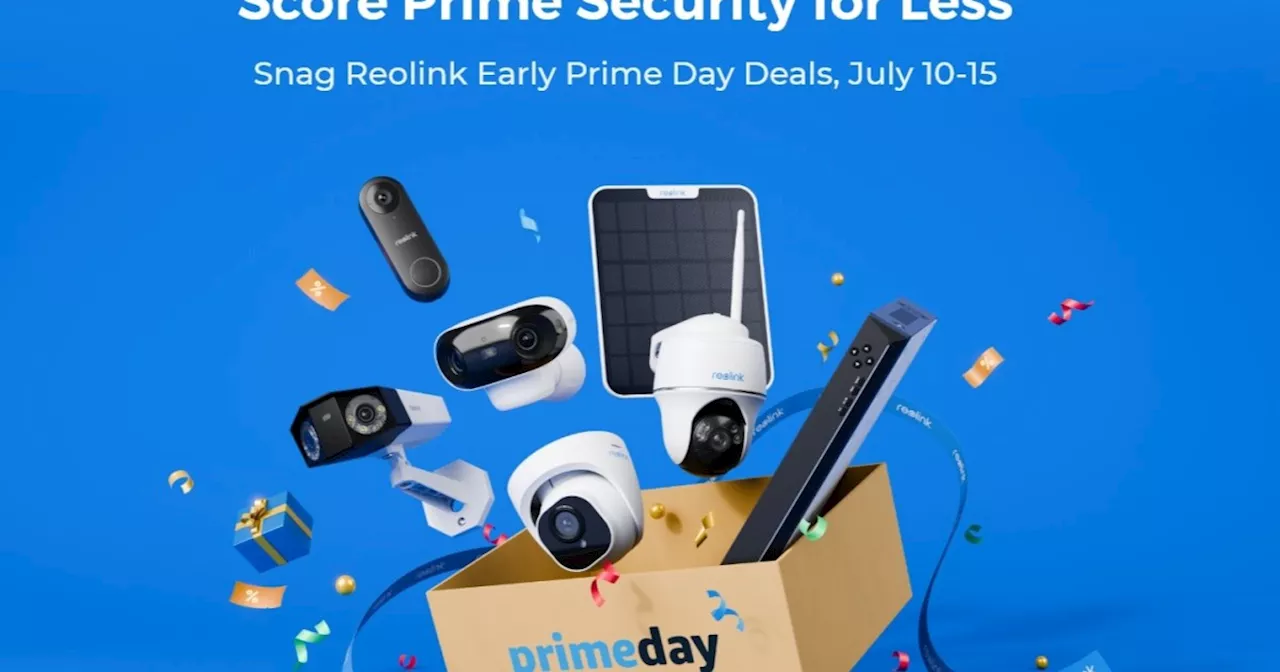 Reolink early Prime Day deals include discounts up to 48% off on security gear