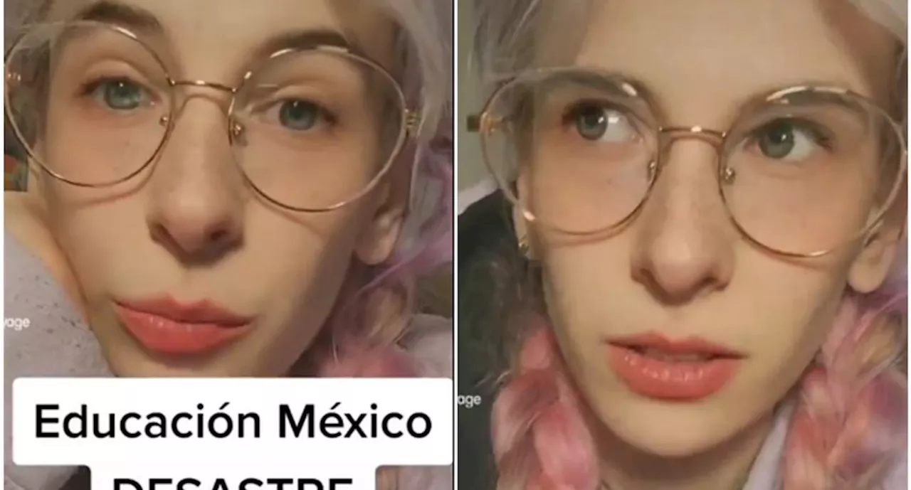 Francesa cuenta en TikTok cómo le prohibieron reprobar a alumno en México: VIDEO