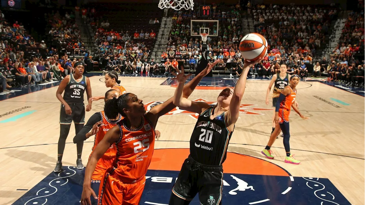 Breanna Stewart says Liberty in 'great place' after beating Sun