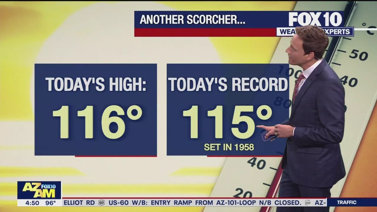 Arizona weather forecast: Excessive Heat Warning continues in Phoenix