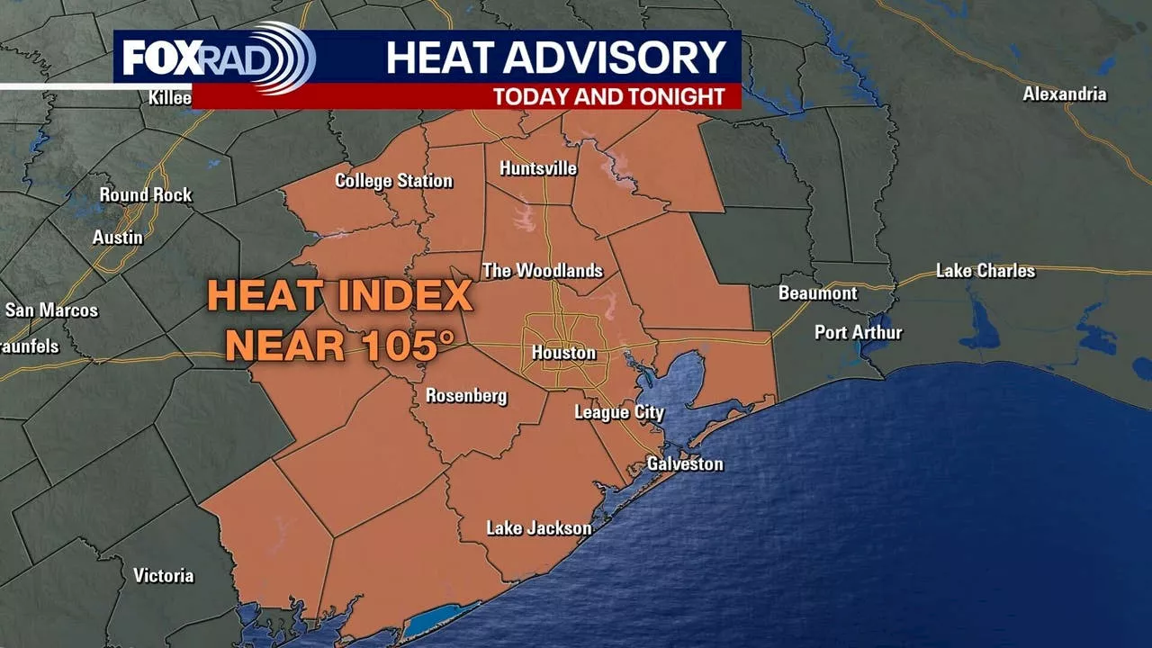 Houston Heat Advisory Wednesday as Beryl power outages continue