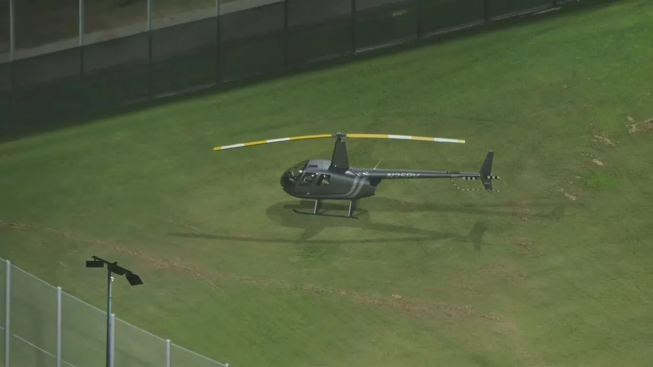 Helicopter makes emergency landing in Fairfax District park