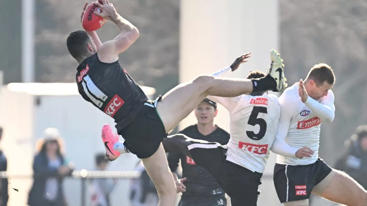 ‘Going to play’: Pies forward on verge of return while gun’s exclusion is ‘obvious’ after setback