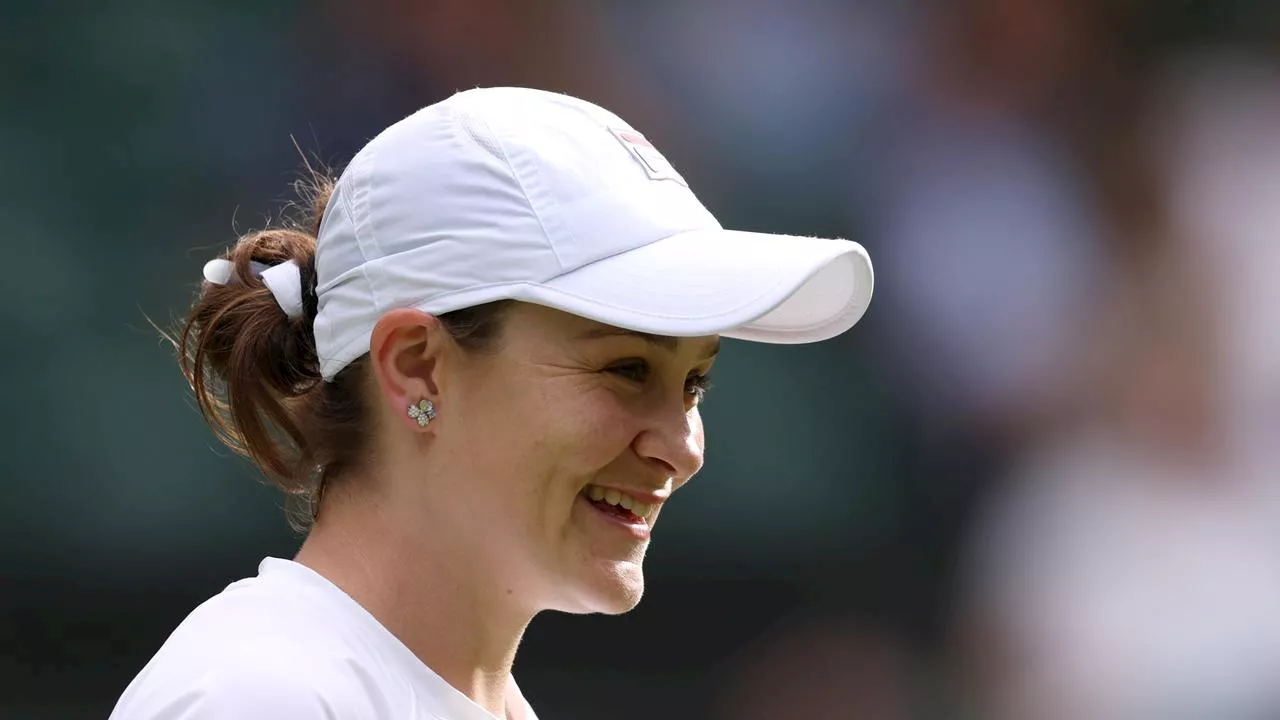 ‘You guys are killing me’: Barty’s Wimbledon reminder as champ responds to comeback question