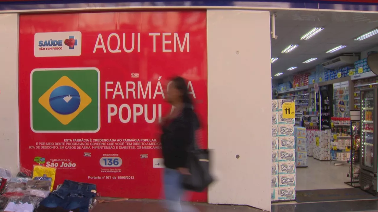 Farmácia Popular: mais dez remédios serão distribuídos gratuitamente; veja lista