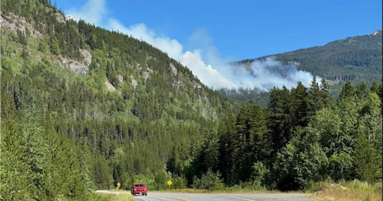 Increased fire activity to start Wednesday due to thunderstorms, lighting expected in B.C.