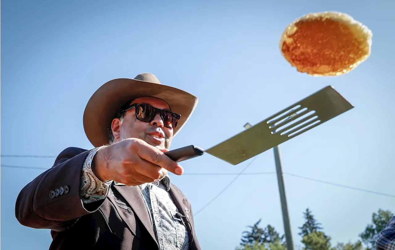 Prime Minister Justin Trudeau isn’t at Stampede, but everyone else is