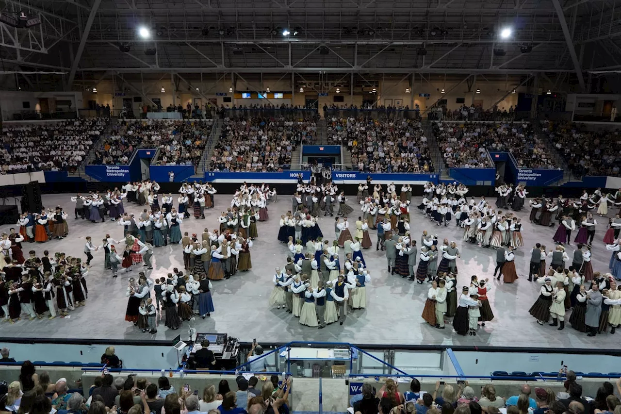 Reaching out to remember: Latvian folk dance festival celebrates country’s history and culture