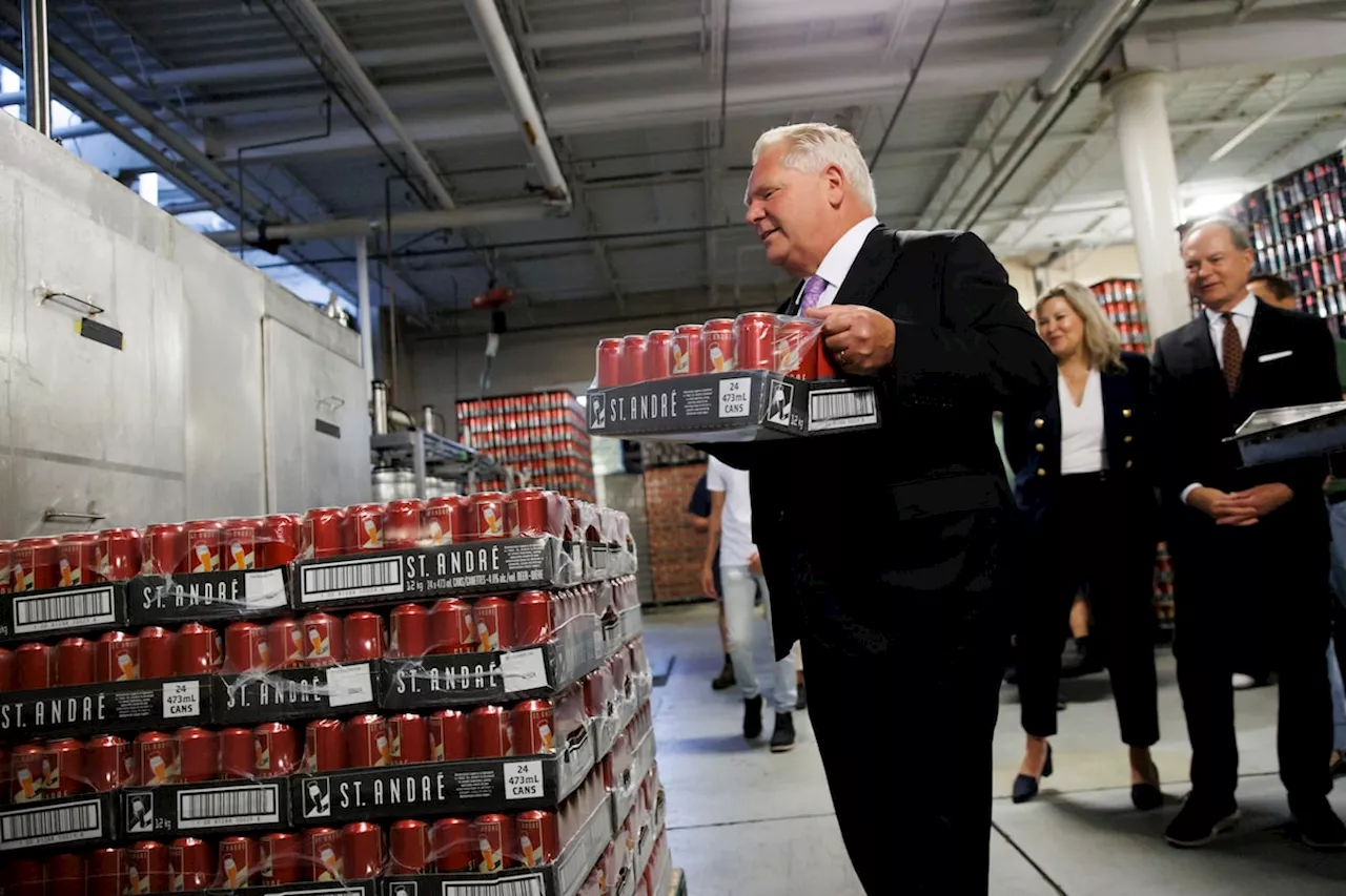 Doug Ford says ‘ship has sailed’ on pre-mixed drinks in corner stores amid LCBO strike