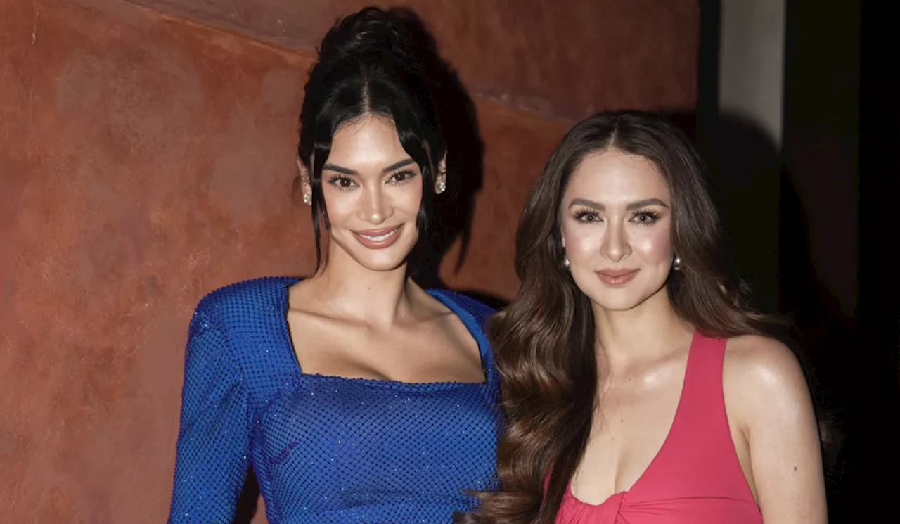 Marian Rivera and Pia Wurtzbach pose for one breathtaking photo