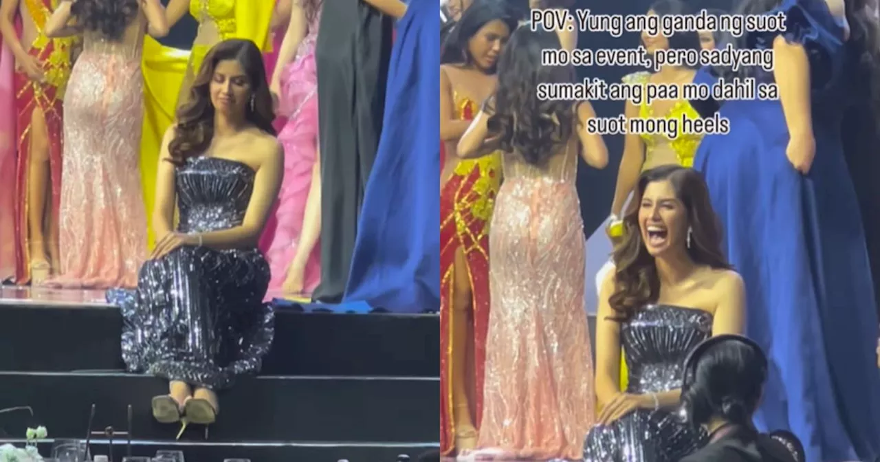 Shamcey Supsup gets real about wearing heels: 'Sumasakit din ang mga paa naming beauty queens'