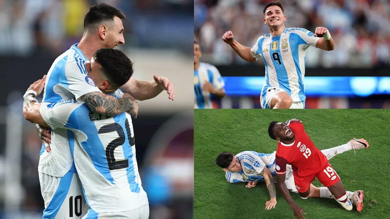 Lionel Messi shines, Julian Alvarez proves worth, Alphonso Davies injured: Winners and Losers from Argentina's Copa America semifinal win over Canada