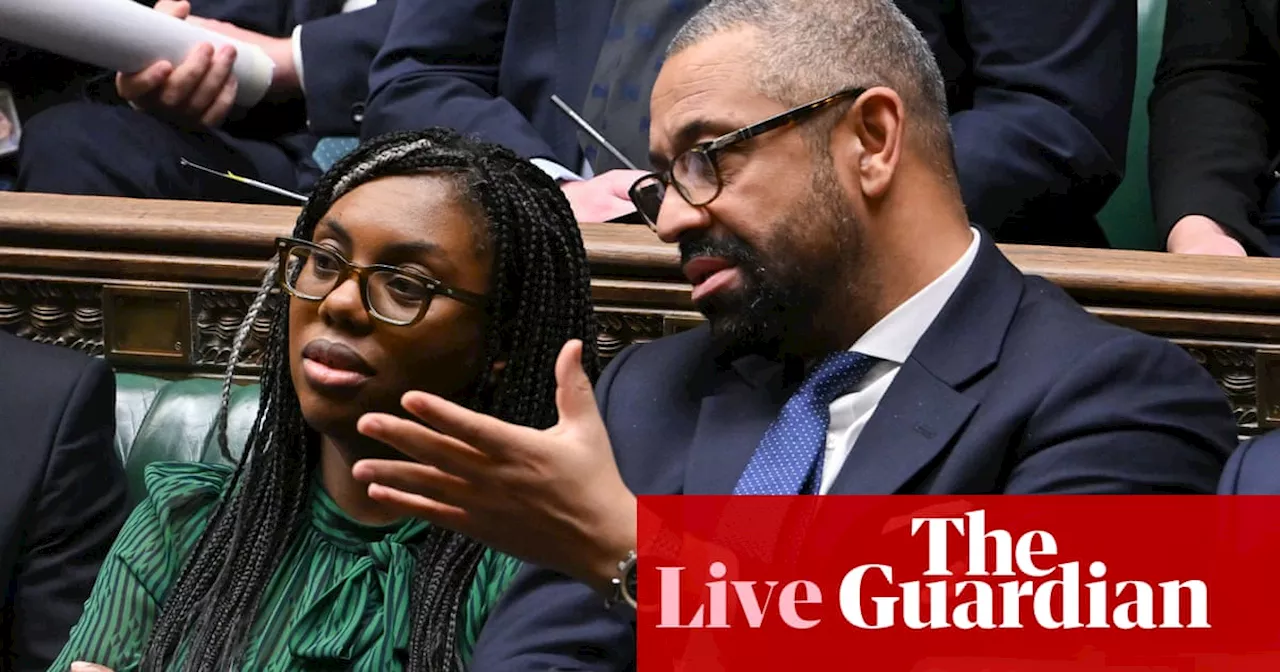 Almost half Tory members want merger with Reform UK, poll suggests, as leadership infighting escalates