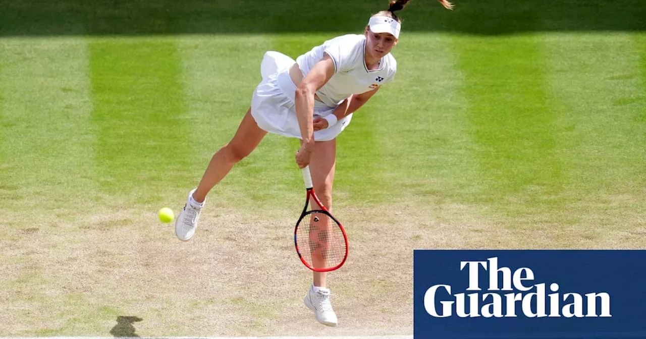 Elena Rybakina powers past Elina Svitolina to reach Wimbledon semi-final