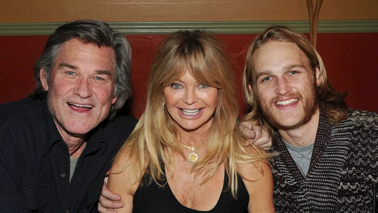 Goldie Hawn and Kurt Russell's only son Wyatt surrounded by family on extra poignant day