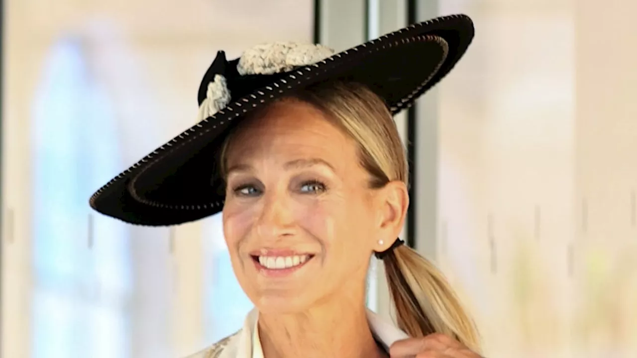 Sarah Jessica Parker astounds fans in bridal white dress for And Just Like That