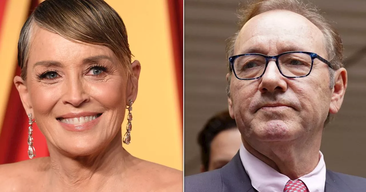 Sharon Stone Doubles Down On Controversial Kevin Spacey Comments