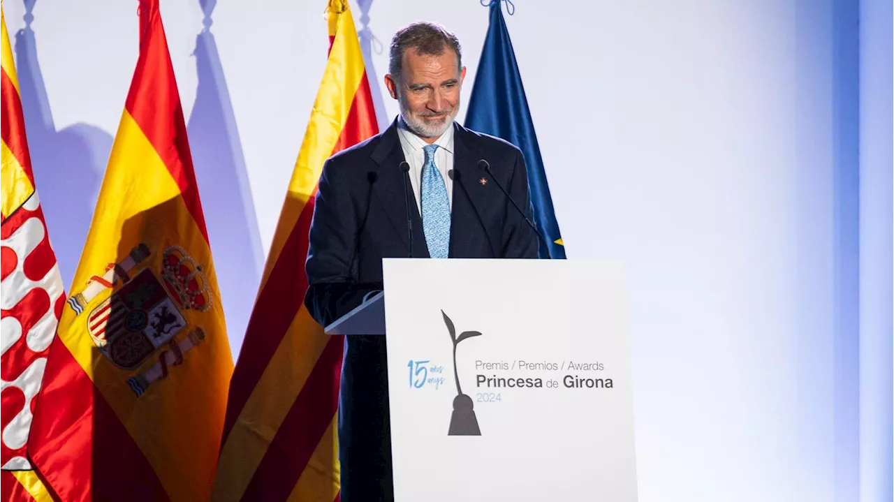 El rey Felipe VI dedica su discurso a Leonor y Sofía: 'Me emociona como padre'