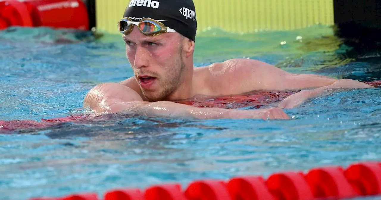 Daniel Wiffen confirmed for Olympic 10k marathon swim on river Seine