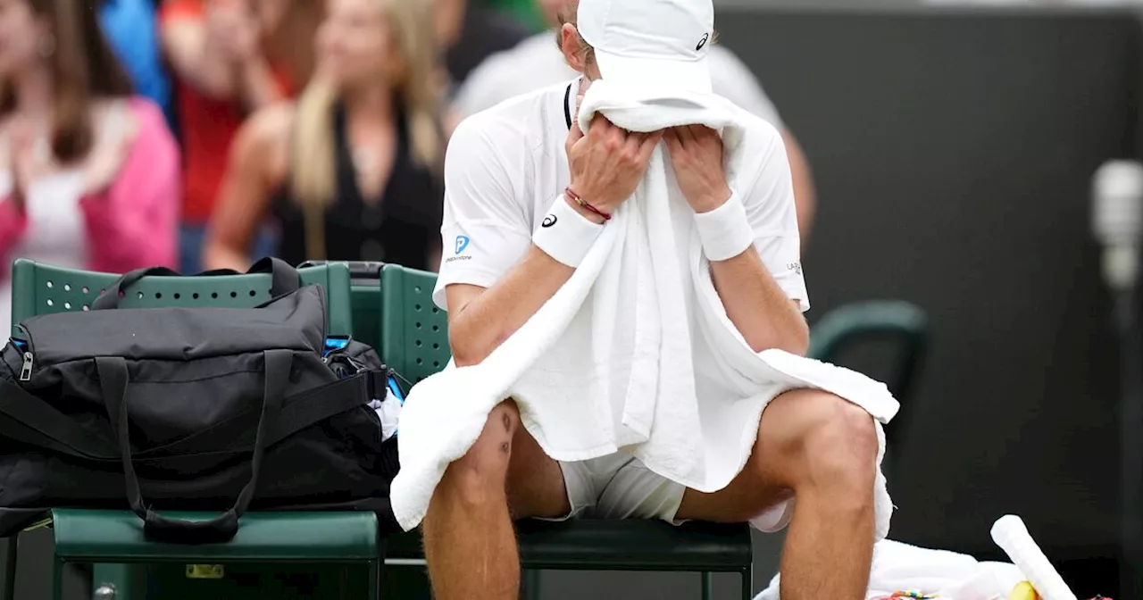 Novak Djokovic through to Wimbledon semi-finals after injured Alex De Minaur withdraws