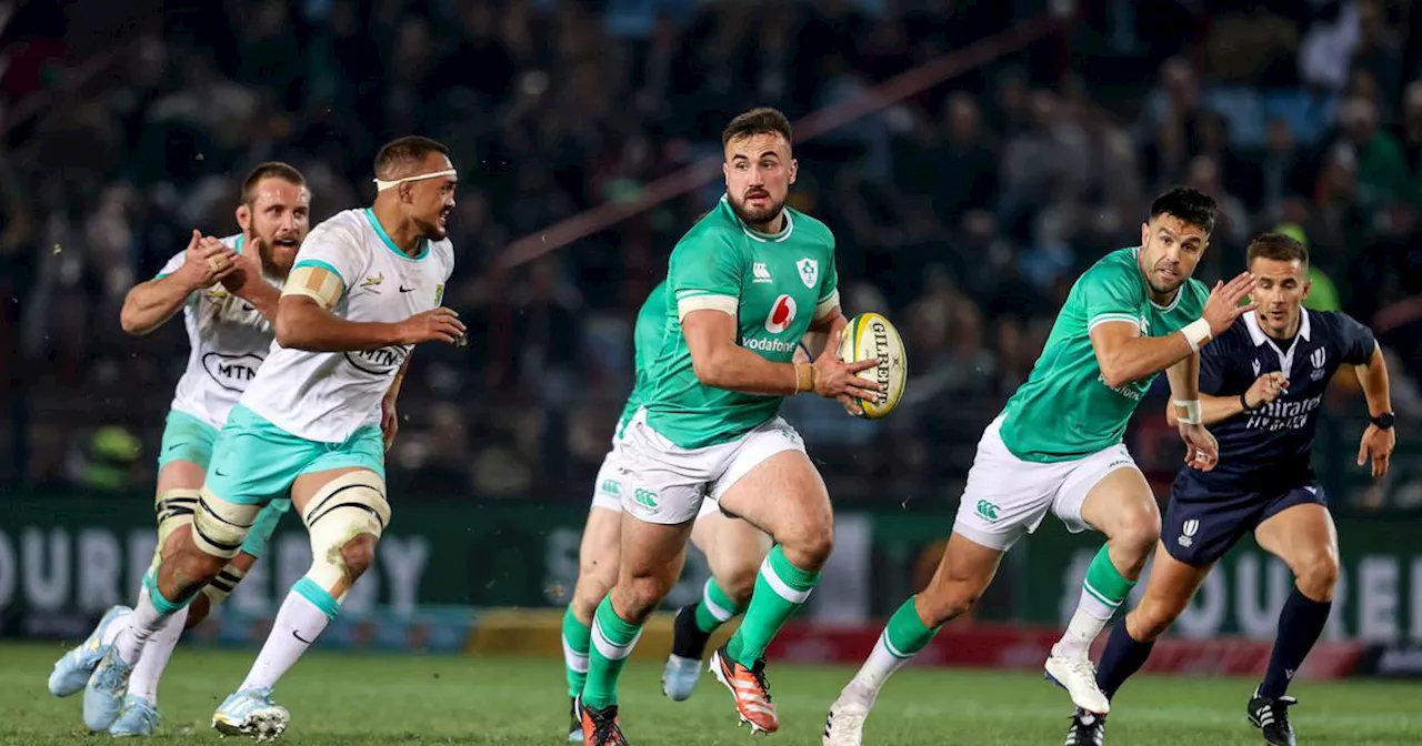 Rónan Kelleher ready to step up in Ireland’s second Test against South Africa