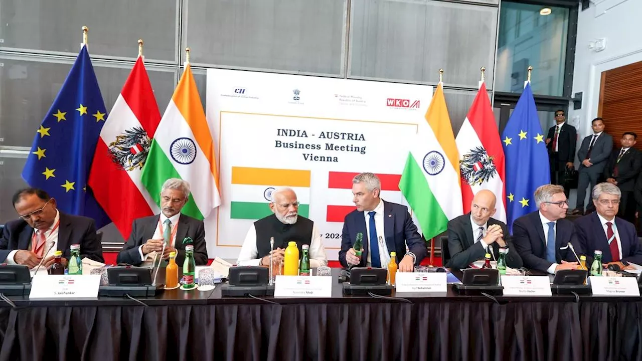 PM Modi Austria Visit: 'भारत की ओर आकर्षित हो रहीं बड़ी कंपनियां', पीएम मोदी बोले- Make In India से दुनिया को मिल रहा लाभ