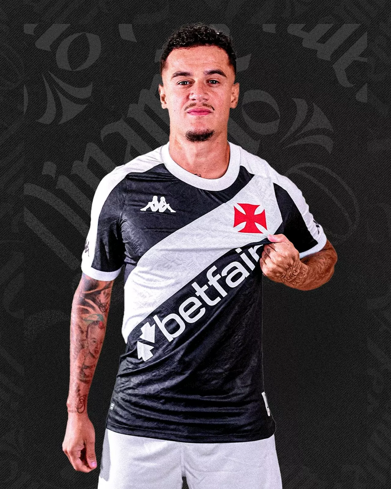 Vasco anuncia contratação de Philippe Coutinho