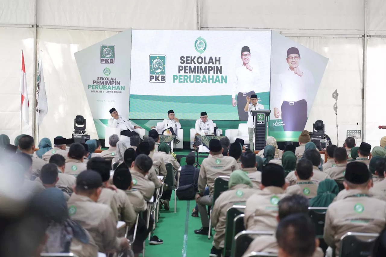 Buka Sekolah Pemimpin Perubahan, Gus Imin Ingatkan Adanya Disrupsi Politik