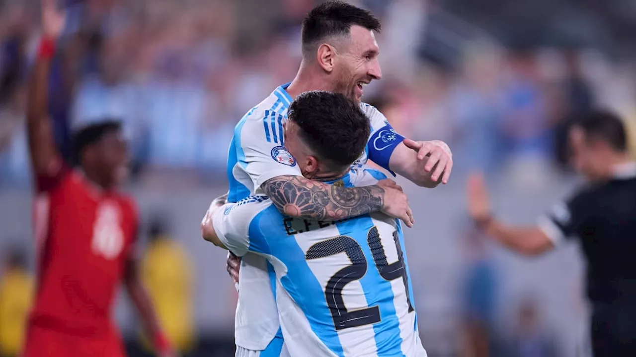 Messi 'erlöst', Davies verletzt: Argentinien erneut im Copa-Finale