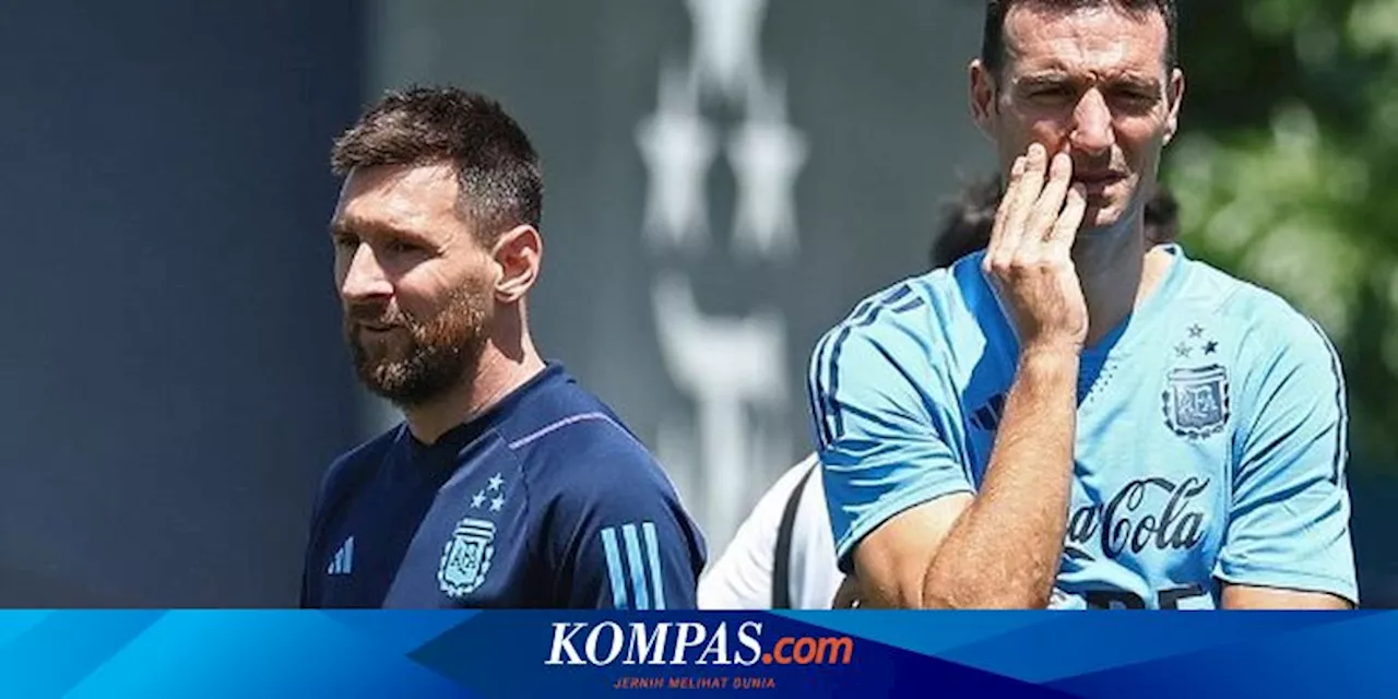 Jawaban Scaloni soal Final Copa America Juga Jadi 'Final' Di Maria-Messi