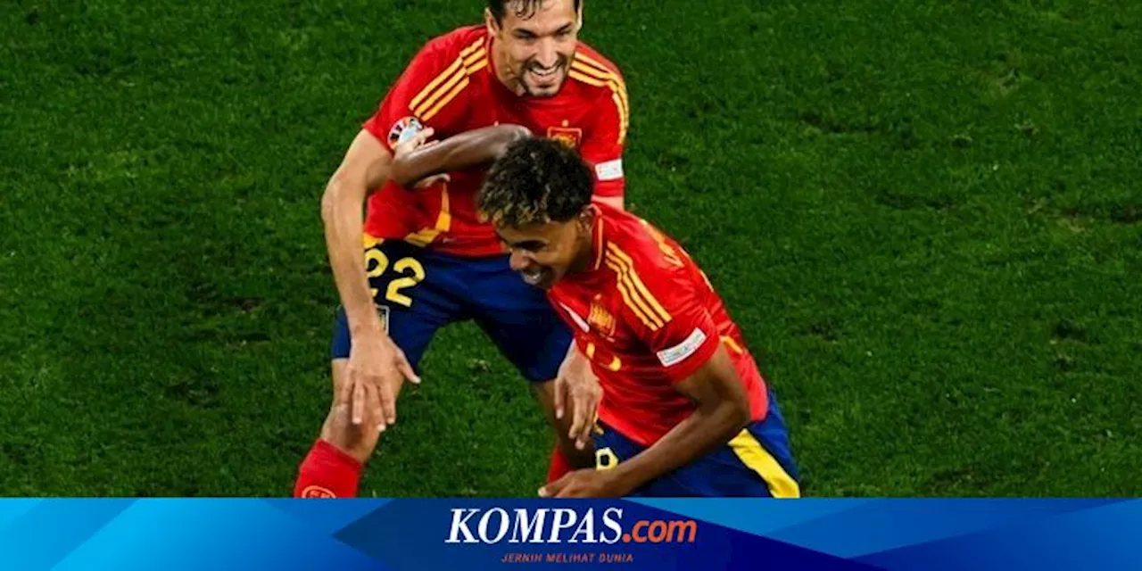 Spanyol ke Final Euro 2024: Puja-puji untuk Lamine Yamal, Sang Bocah yang Jenius