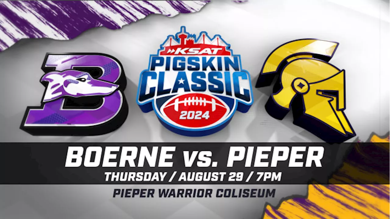 KSAT12′s third annual KSAT Pigskin Classic to showcase Boerne vs. Pieper High School