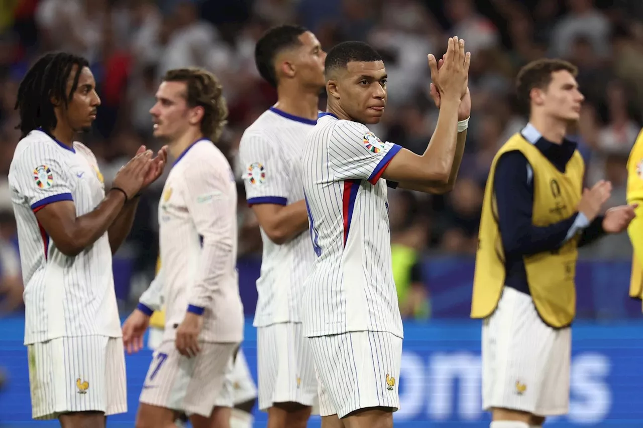 Euro-2024: la France trop juste pour l'Espagne et pour la finale