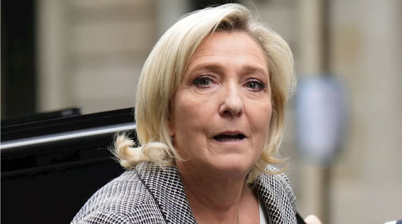 Législatives : Marine Le Pen réélue présidente du groupe RN à l'Assemblée nationale