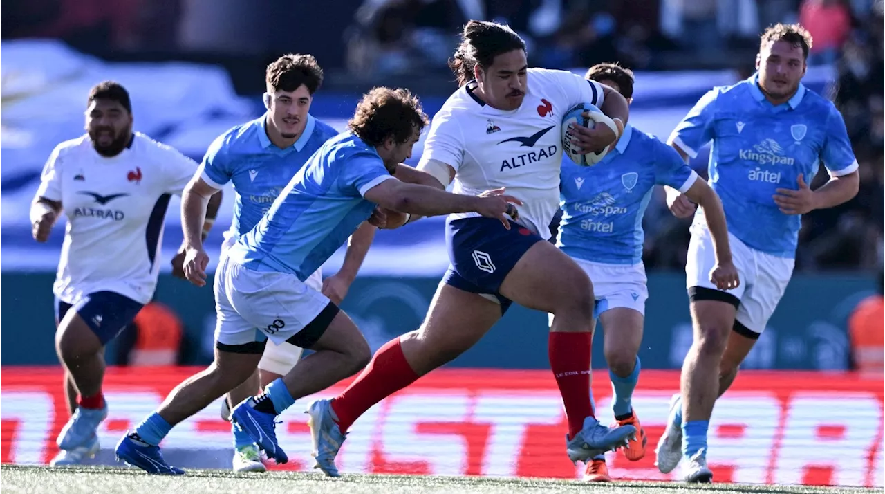 Rugby : le XV de France enchaîne avec un deuxième succès en Uruguay, en plein scandale judiciaire