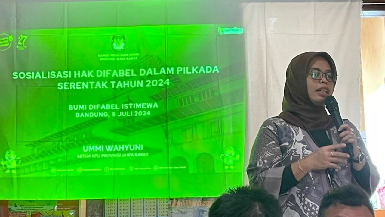 KPU Jabar Gencar Mendata Pemilih Disabilitas Jelang Pilkada 2024