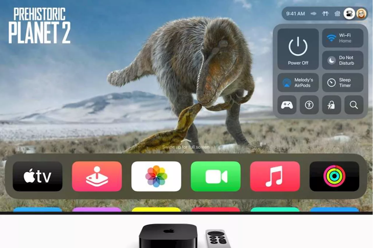 Touchscreen-Oberfläche in tvOS 18 Beta verrät neues Apple-Gerät