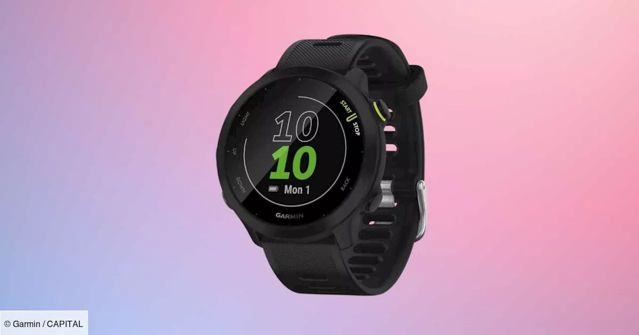 Cette montre connectée Garmin en promotion chez Amazon a récolté la note de 4,6/5