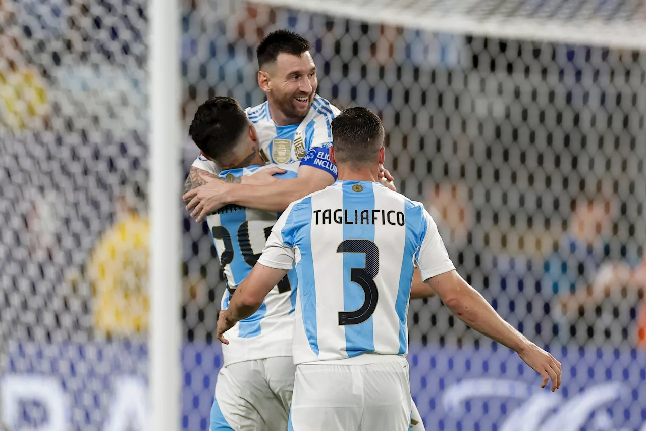 Messi’s 109th goal leads defending champ Argentina over Canada to advance to Copa America final