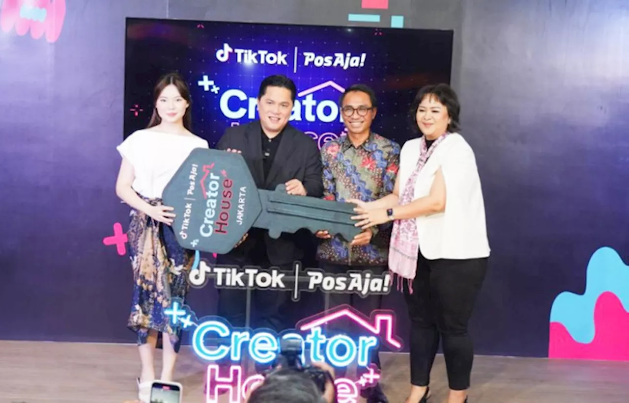 Pos Indonesia dan TikTok Luncurkan Rumah Kreatif Kreator, UMKM, dan Masyarakat